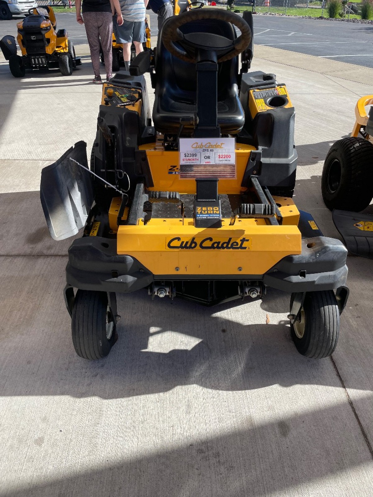 American Pride Power Equipment - Used Pre-Owned Cub Cadet Z Force S 48